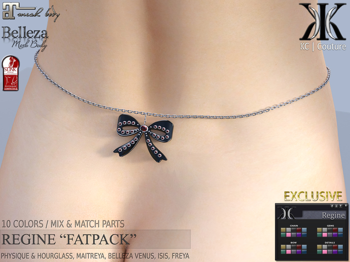 -KC- REGINE WAIST CHAIN - MAITREYA, BELLEZA, PHYSIQUE+HOURGLASS