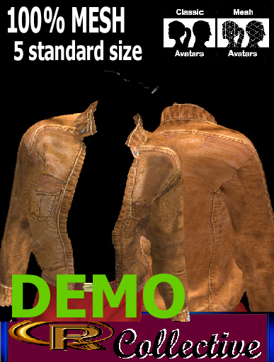 QR Mesh_Mens Yellow Leather Demo