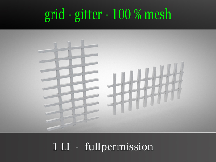 3D grid - gitter- mesh - builder edition