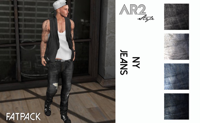 [AR2 Style] NY Jeans - FATPACK (Wear Me)