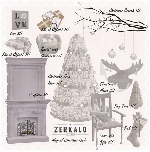 [ zerkalo ] Magical Christmas - Christmas Tree - RARE