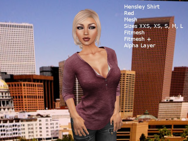 Hensley Shirt Red