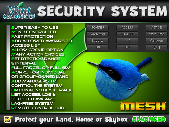 Mint Gadgets - Security Orb