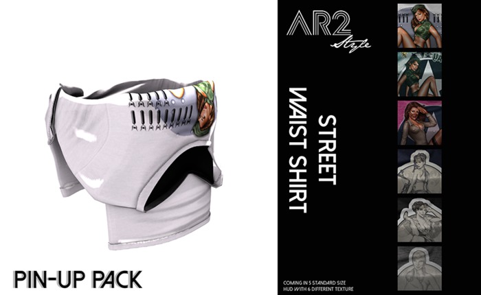 [AR2 Style] Street Waist Shirt - MAN - PinUp (Wear Me)