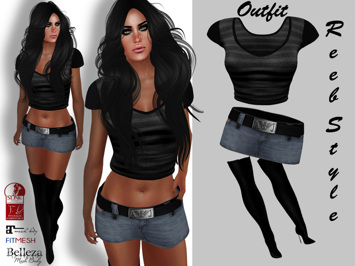243-Reeb Style Sonya Black Outfit
