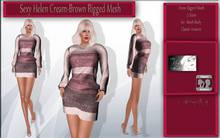 LSR - Sexy Helen Cream-Brown Rigged Mesh