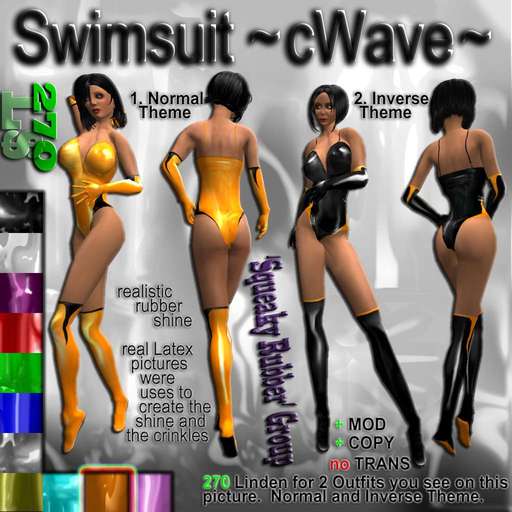 Orange Swimsuit ~cWave~