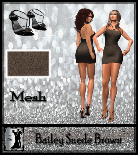 Bailey Dress Natural Suede Brown The Ritz