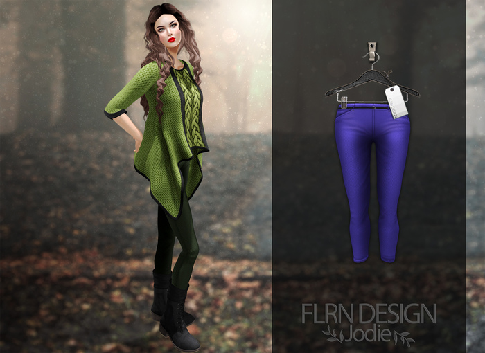 [FLRN] jodie Pants Purple