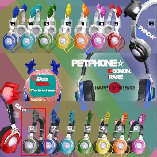 [HD]Petphone (8)=Cat gray=
