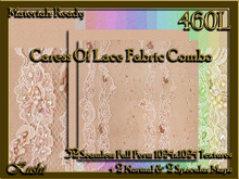 Caress Of Lace Fabric Combo Seamless Textures Materials Ready Full Perms 1024x1024