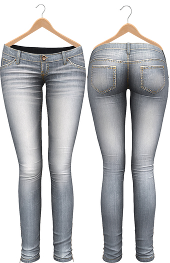 Blueberry - Mia - Maitreya/Belleza/Slink - Light Gray