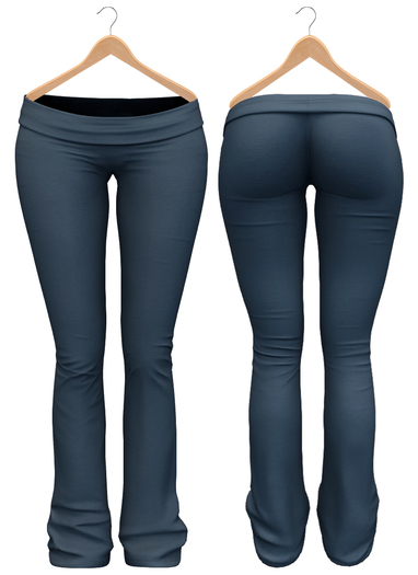 Blueberry - Sylvia Mesh Yoga Pants - Maitreya/Belleza/Slink - Sky