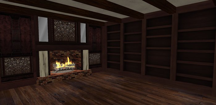 Brownstone Fireplace 1A 5 (S)