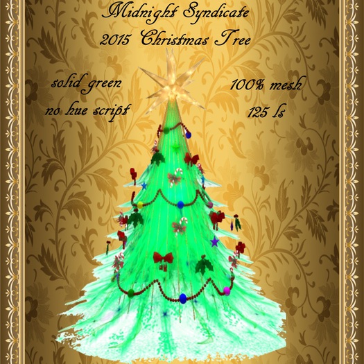 MS 2015 CHRISTMAS TREE green