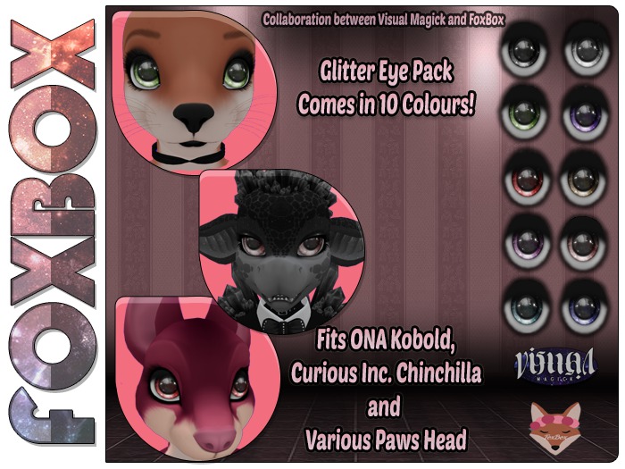 ~FoxBox~ Glitter Eye Pack