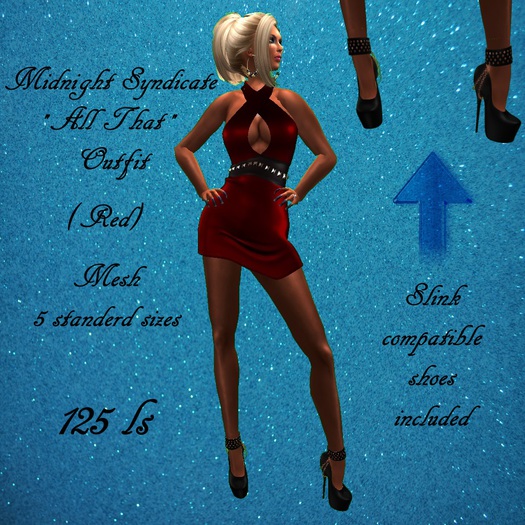 MS ALL THAT OUTFIT RED