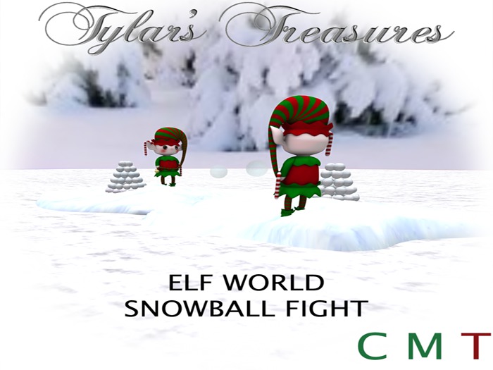 .:TT:.  ELF WORLD SNOWBALL FIGHT BOXED