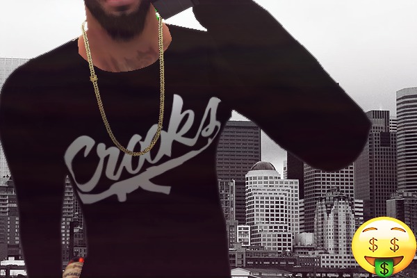 Black Crooks Sweater