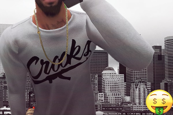 Grey Crooks Sweater