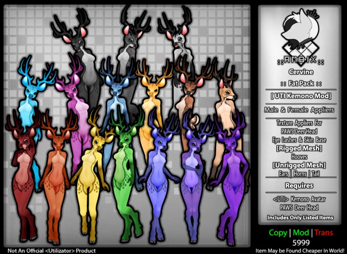 ::AMBIX:: Cervine [Fat Pack] ::