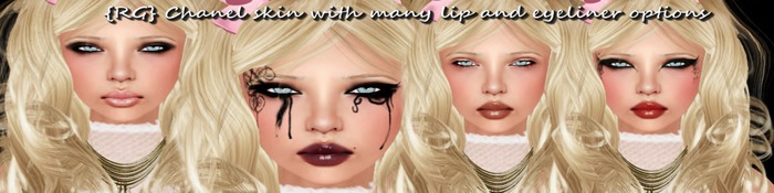 {RG} Chanel Skin With Tattoo Makeup Layers