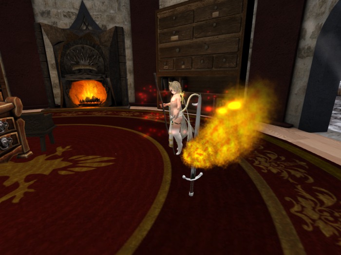 Fire magic: Fire sword - Jinn