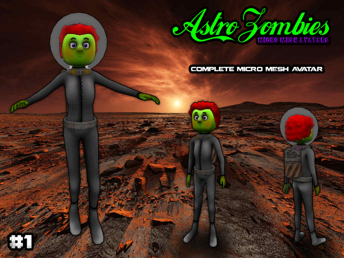 Astro Zombies Complete Avatar #1