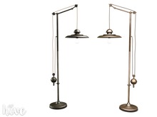 The Hive - Rusted Floor Lamp //Light Set