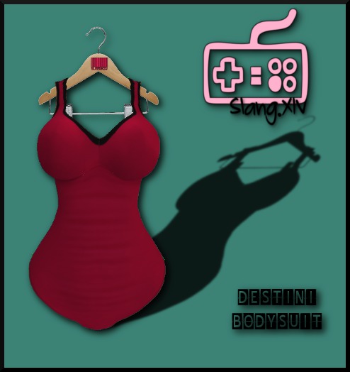 Slang :: Destini BodySuit Blue