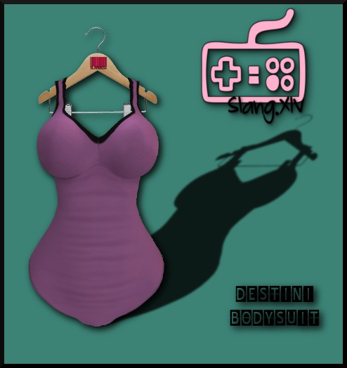 Slang :: Destini BodySuit Blue