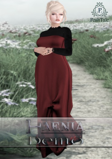 .PoshTale. Faenia Gown & Undershirt [wear to unpack]