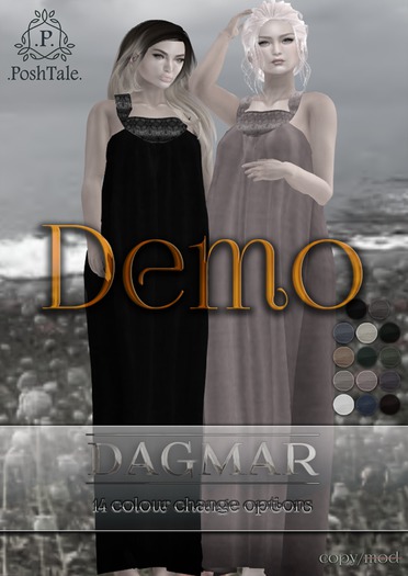 .PoshTale. Dagmar Dress DEMO