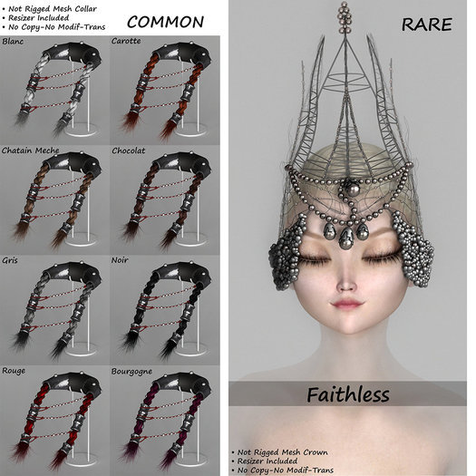 AZOURY Faithless Collar Rouge