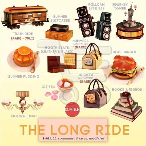 O.M.E.N - The Long Ride - Train Ride RARE