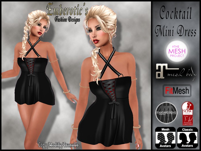 EFD_15 Cocktail Mini Dress Laced