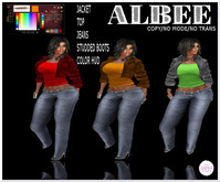 ALBEE JACKET TOP JEANS TMP