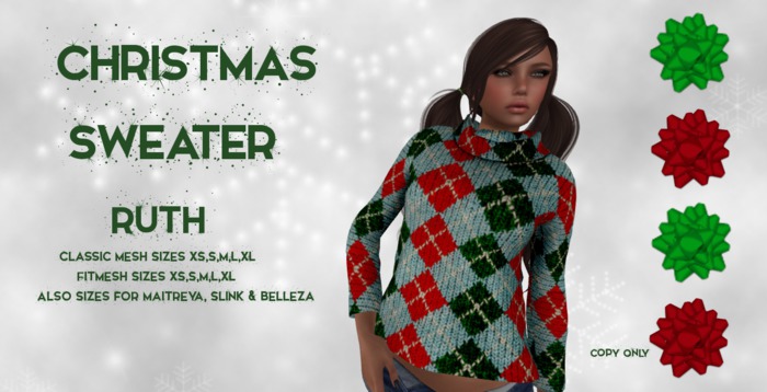Christmas Sweater "Ruth"