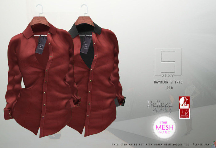 SHEY - Babylon Shirt Red