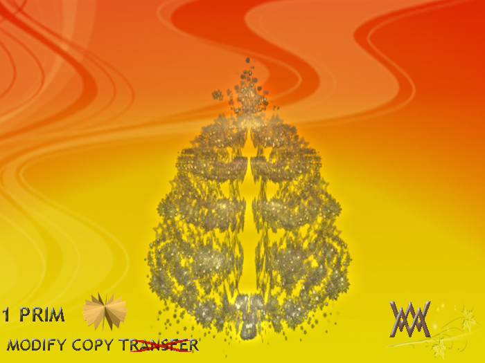 Christmas Tree Gold glitter COPY by Wild Motley