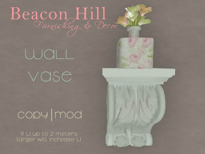 Beacon Hill - Wall Vase
