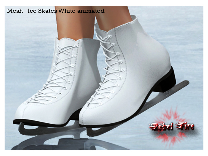 *Rebel Fire* Ice Skates white