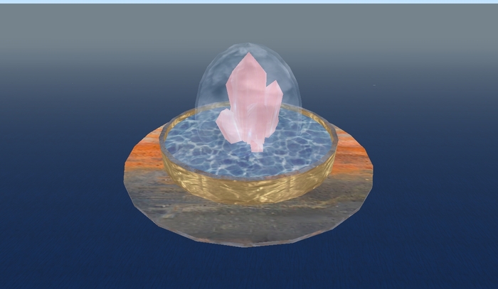 fountain crystal