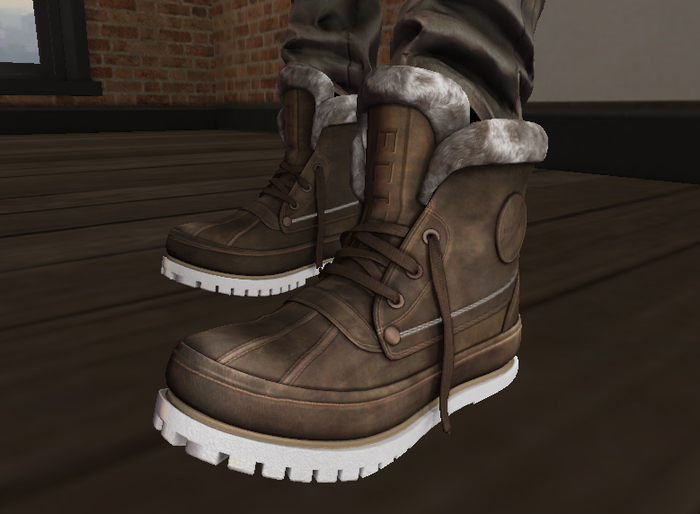 FLite.-Winter Boots- Brown - RARE