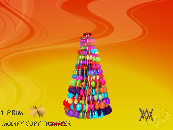 Christmas Bauble Tree COPY by Wild Motley