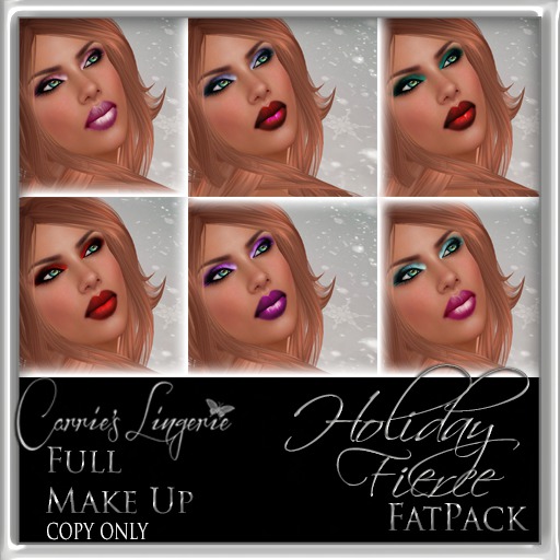 CB~Holiday Fierce Full Make up FatPack
