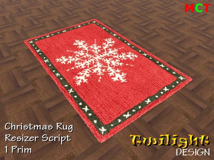 TDC021 - Xmas Rug 09