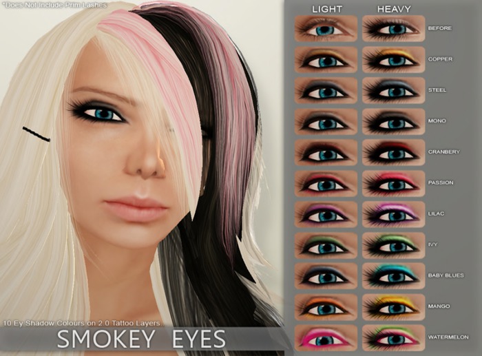 Action Cosmetics Smokey Eyes [10/20 PACK]