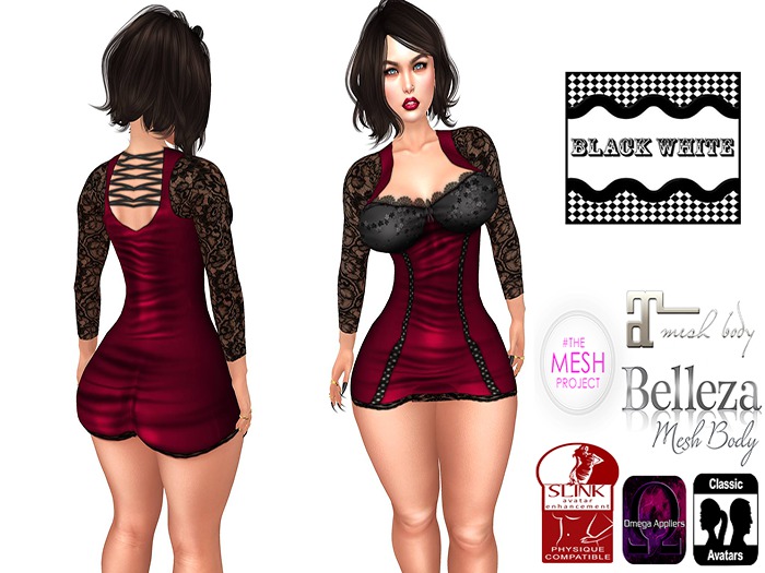 BW - Body Vivian - Wine