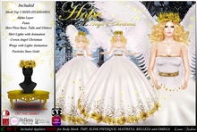 -Lamu Fashion-*HOPE* Angel of Christmas(Appliers for Body: TMP, Slink Physique,Belleza,Maitreya,Omega)